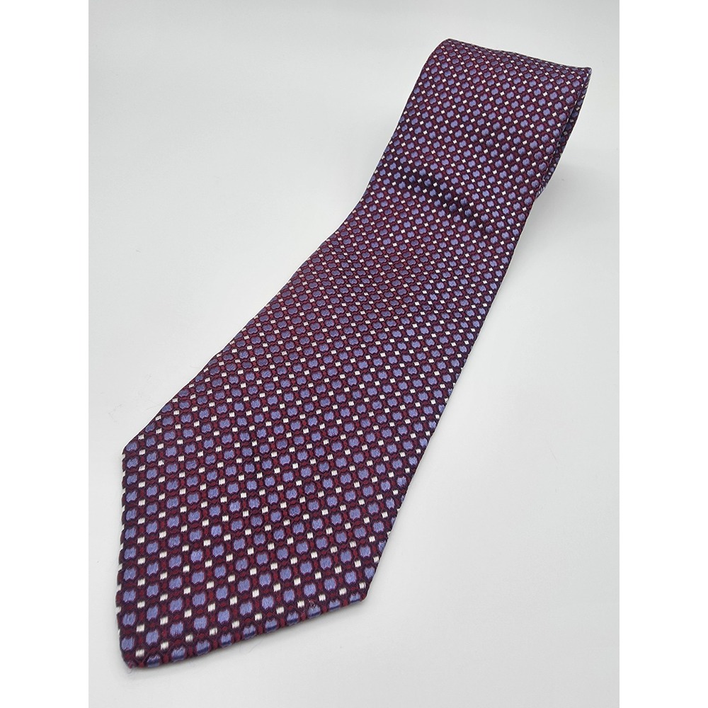 Dion Heritage Multicolor 100% Italian Silk Made in Canada Neck Tie 58" x 3"
